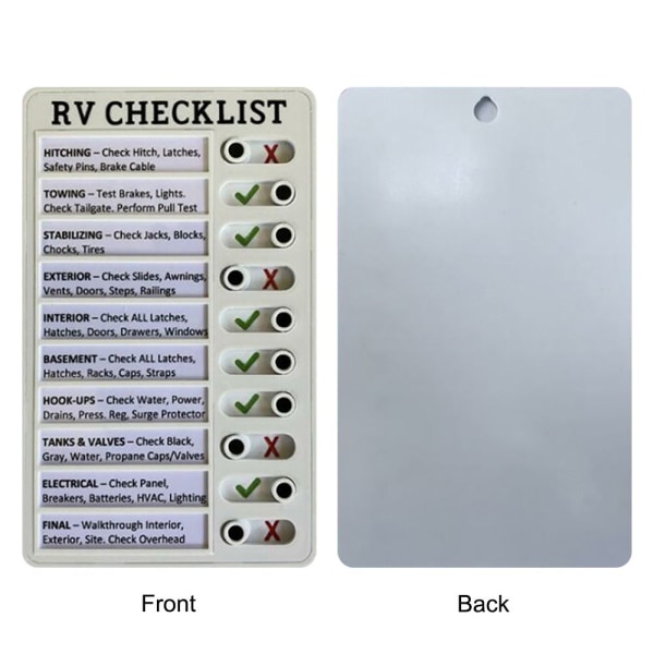 Memo Plast Board Memo Checklist - korkea laatu