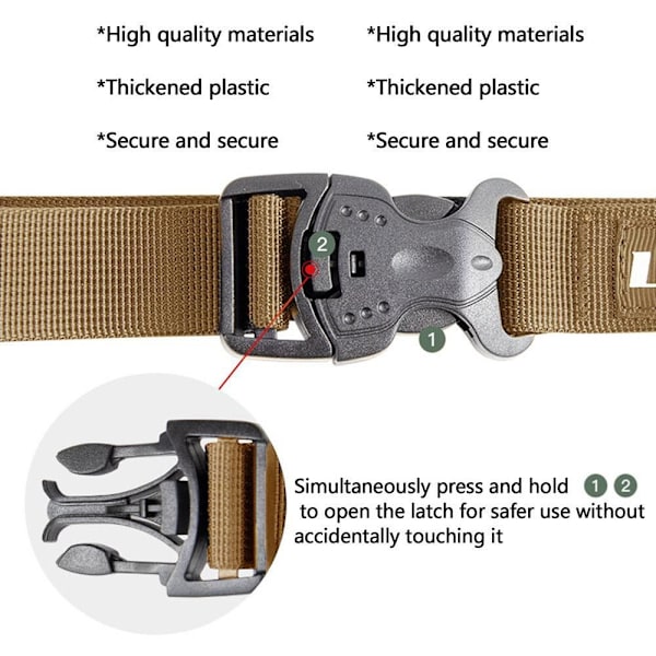 Matkalaukkuhihna Matkalaukun solki KHAKI - spot-myynti Khaki L