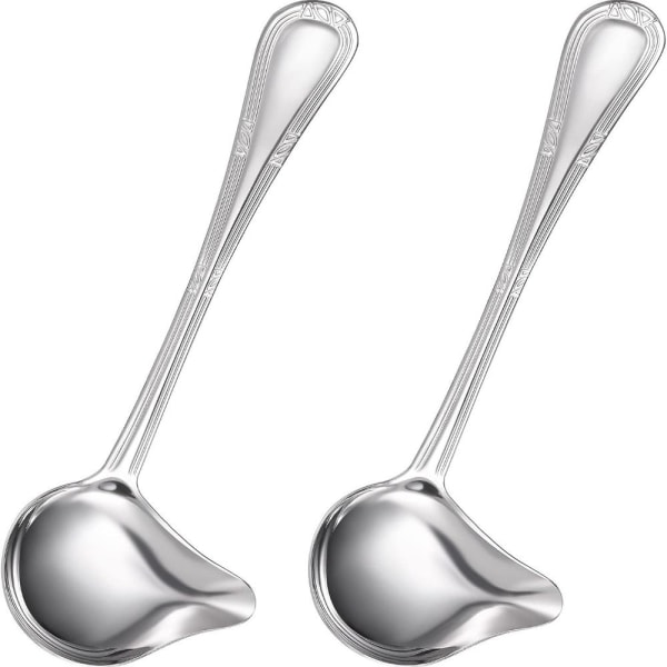2st Saucier Sås Soppa Skopa Hushållssked Set 2ST - spot sales 2pcs
