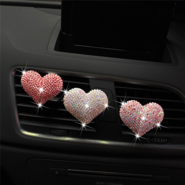 Bil Air Freshener Auto Outlet Parfym Clip ROSA - on stock pink