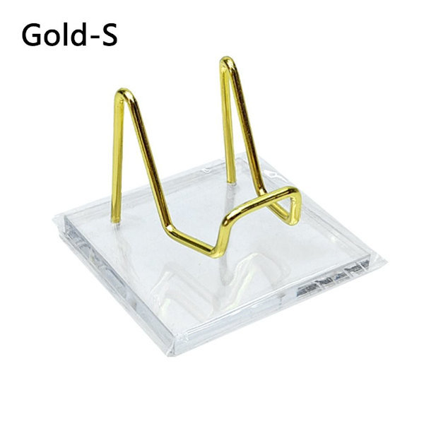Lasipallon pidike kristallipallolla GOLD - varastossa Gold S
