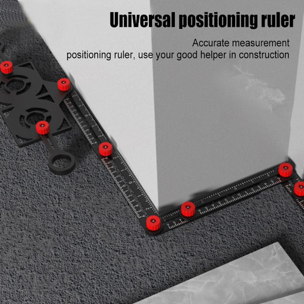 Multi Protractor Tile reiän etsin - spot-myynti 6-fold