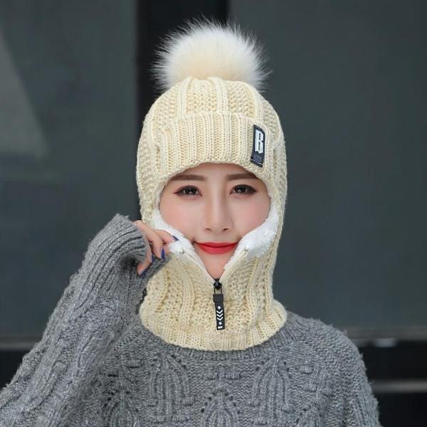 Mössor Hatt Scarf Set SVART - stock