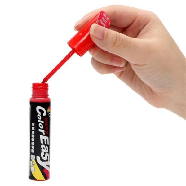 Bilfärg Fix Penna Billack Reparationsborste RÖD - high quality red