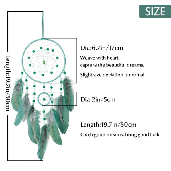 Dream Catcher Led Wind Chimes Spring Seinäripustus - spot-myynti