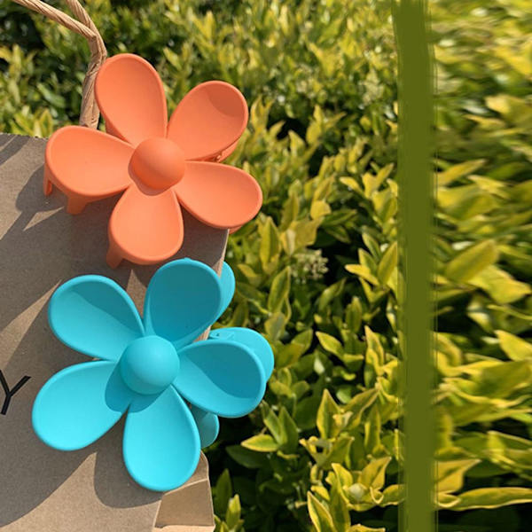 Hårkloklämmor Blomma LJUSBLÅ - on stock