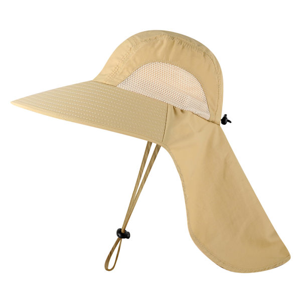Solskyddsmössa utomhus för män och kvinnor Fiskarhatt Cap - high quality khaki