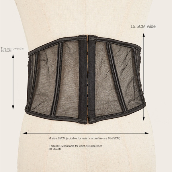 Midjekorsett Elastiska korsetter - on stock L