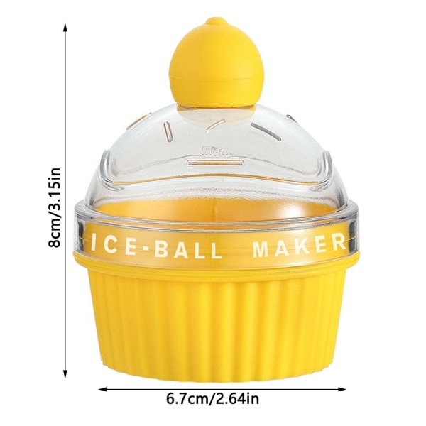 Ice Cube Form Ice Making Form GUL - high quality Yellow