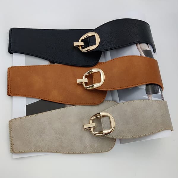 Designerbälten Stretch Cummerbunds CAMEL - spot sales camel