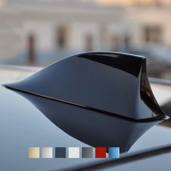 Shark Fin Bilantenn Radiosignalmottagare VIT - high quality