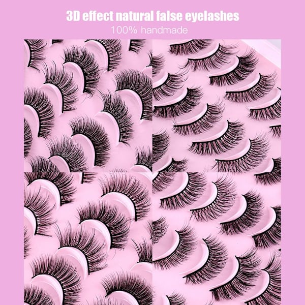 Tekoripset Mink Lashes Tekoripset - spot-ale Mix20-1