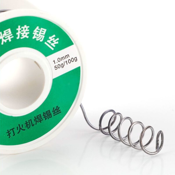 100g 1,0 mm tenntråd tändare Lödtråd tennbly - stock