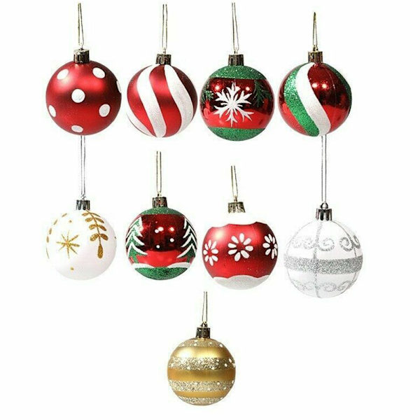 6CM 6st Ball Bauble Drop Pendant H - spot försäljning