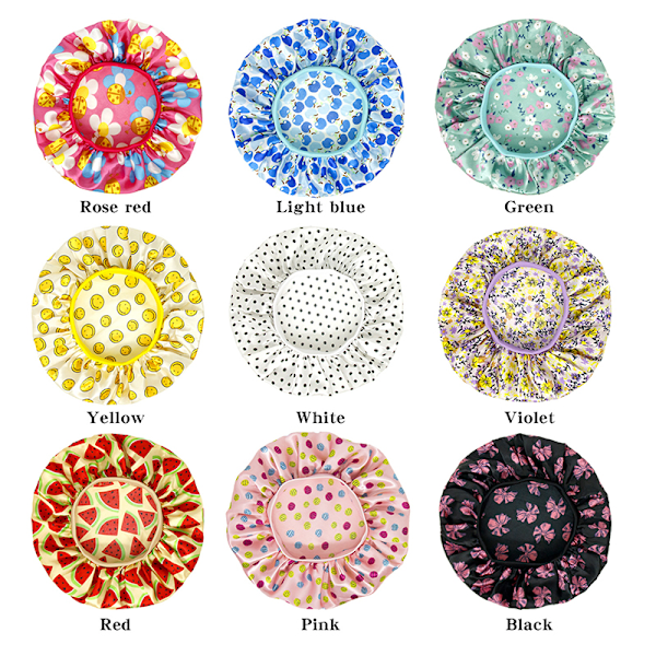 Baby Silk Satin Night Cap Lasten Yksiväriset Päähineet Muotihattu - spot-myynti A9
