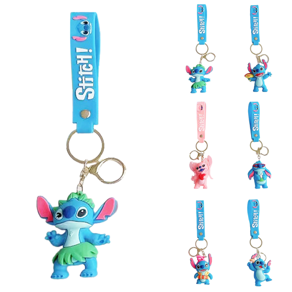 reative artoon Keychain Ornament Stitch Pars handväska docka - stock C