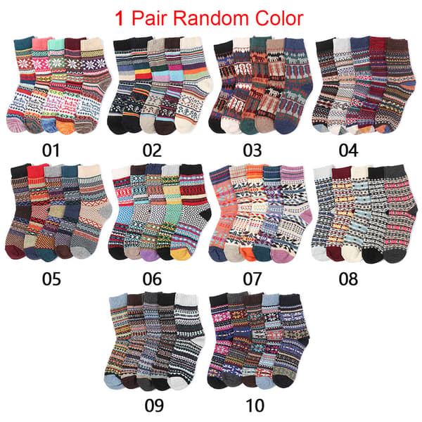 Villasukat Thick Rich - varastossa 5 Pairs