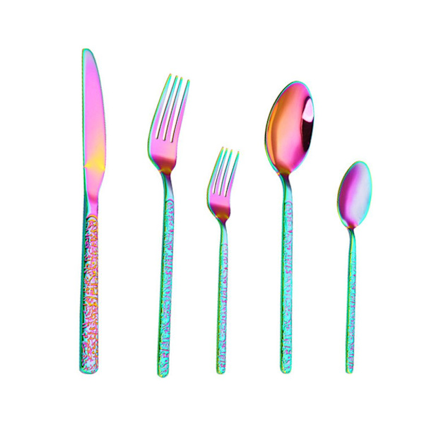 Ruokailuvälineet Ruokailuvälinesetti - spot-myynti multicolor