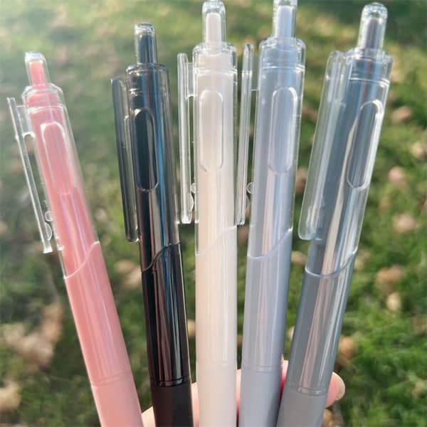 5 STK/Låda Gel Penna Kulspetspenna ROSA - high quality Pink
