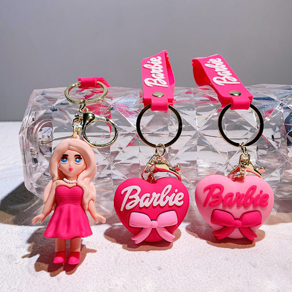 Barbie-avaimenperä Pehmeä kuminukkeriippuvainen dekompressiolelu - spot-myynti C