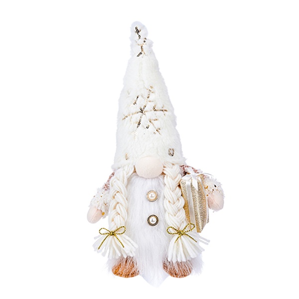 Christmas Xmas Gnomes Gonk med lätta presenter Hem Desktop Decor - on stock 2