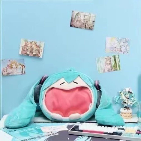 Hatsune Miku Axelväska Ryggsäck GRÖN - stock Green