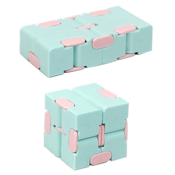 Infinity Cube Fidget Toy Magic Game lapsille ja aikuisille Mini - spot-myynti Pink