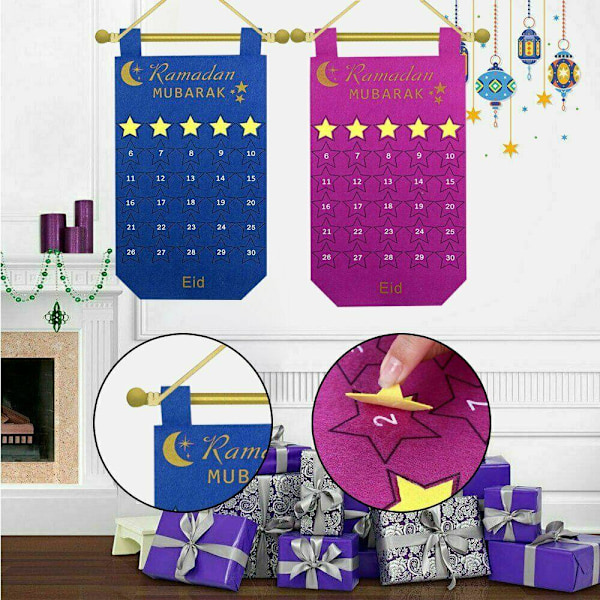 Ramadan Mubarakin lähtölaskentakalenteri adventtikalenteriin STYLE2 - spot-myynti