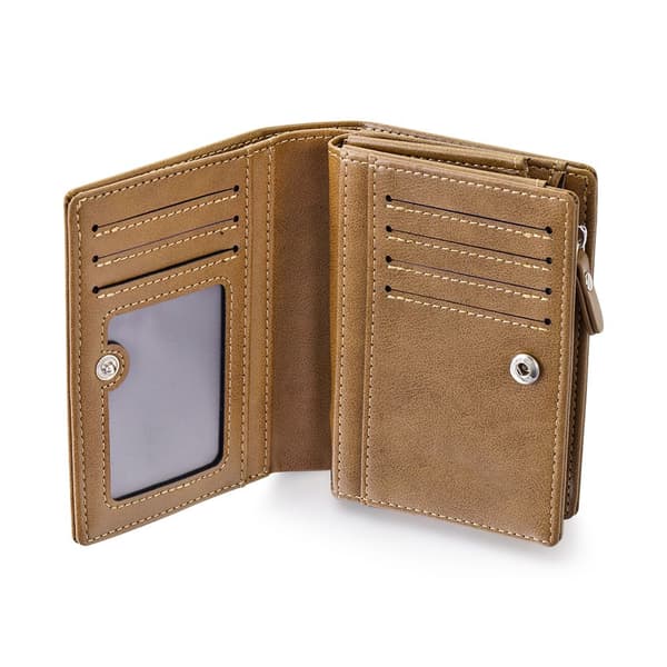 Myntfodral för herrläder i läder CASE - high quality brown