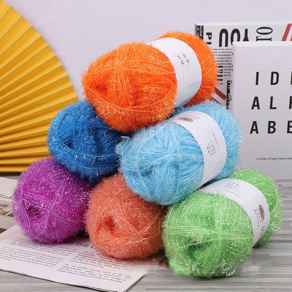 Stickat ullgarn 100g 8 - on stock
