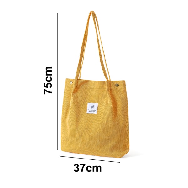 Manchester canvas väska handväska litterär joker axelväska campus - on stock yellow