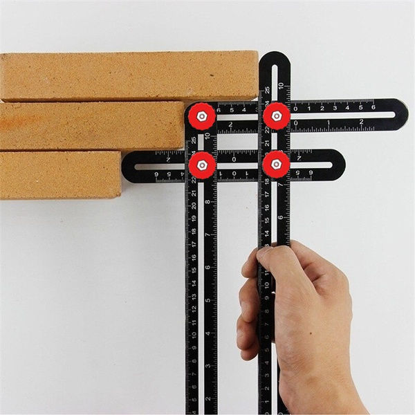 Multi Protractor Tile reiän etsin - spot-myynti 6-fold