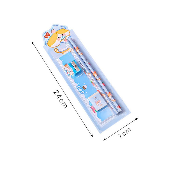 5 st Pencil Eraser Set Pencil Box - spot sales C