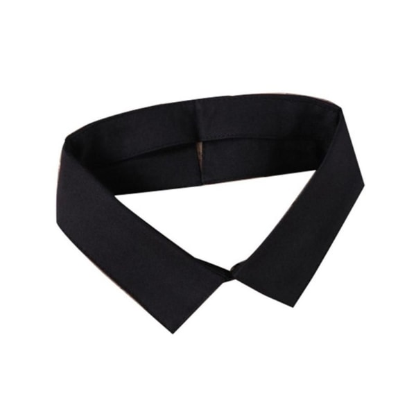 Skjorta Fake Collar Clothes Blus False Collar SVART - spot försäljning black