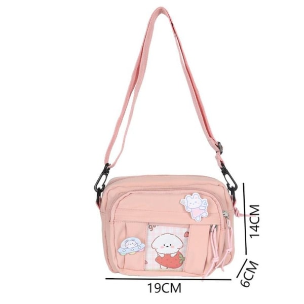 Kawaii Väska JK Transparent Väska BLÅ - on stock blue