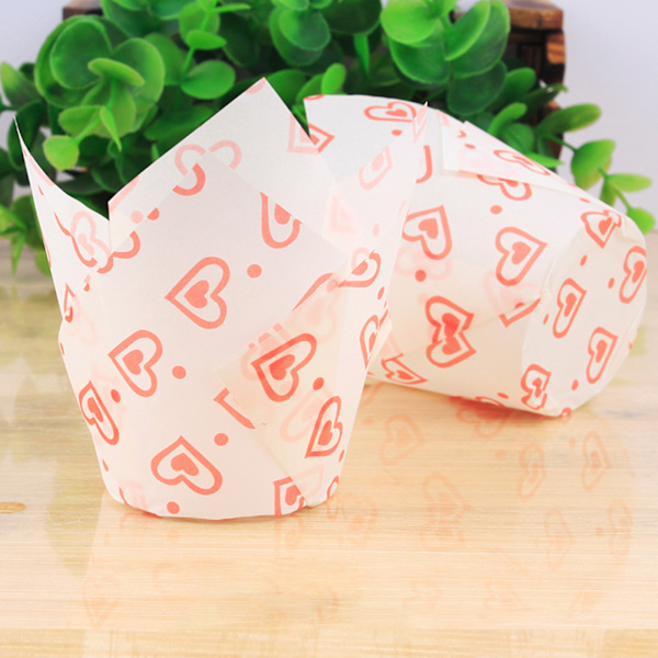 50Pack Bakplåtspapper Cupcake Liners,16,5*8*5cm - high quality