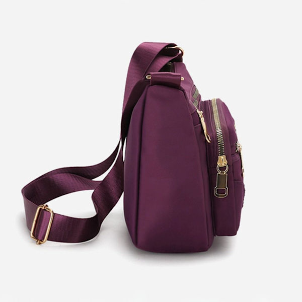 Crossbody axelväska Damhandväska SVART - spot försäljning