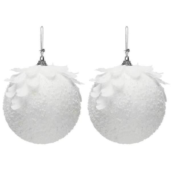 2/3 kpl jouluriippuva pallo joulukuusenkoristelu 10cm3-2kpl 10cm - varastossa 10cm3-2pcs