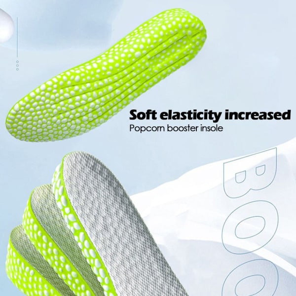 Boost Shoe Lift Memory Innersula i bomull 43-443,5 cm 3,5 cm - stock 43-443.5cm
