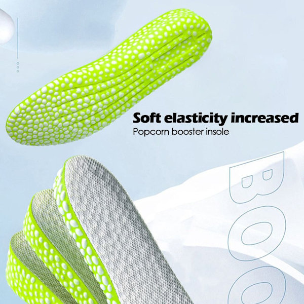 Boost Shoe Lift Memory -pohjallinen puuvillaa 41-422,5 cm 2,5 cm - korkea laatu 41-422.5cm