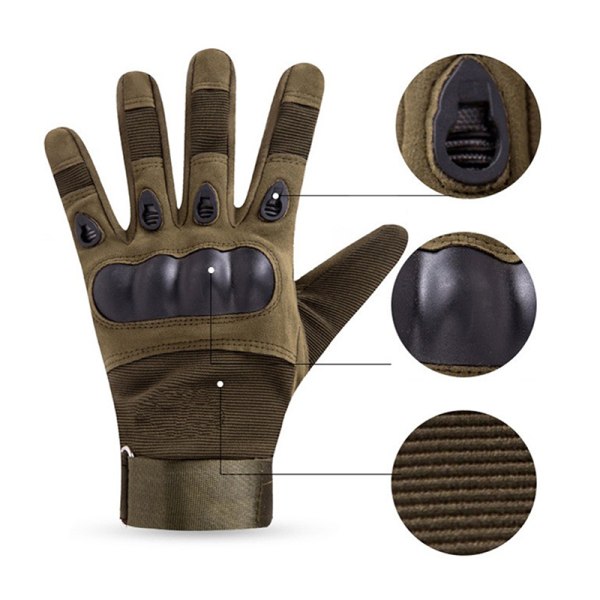 Utomhussport lokomotiv handskar utomhus taktiska handskar - spot sales black XL
