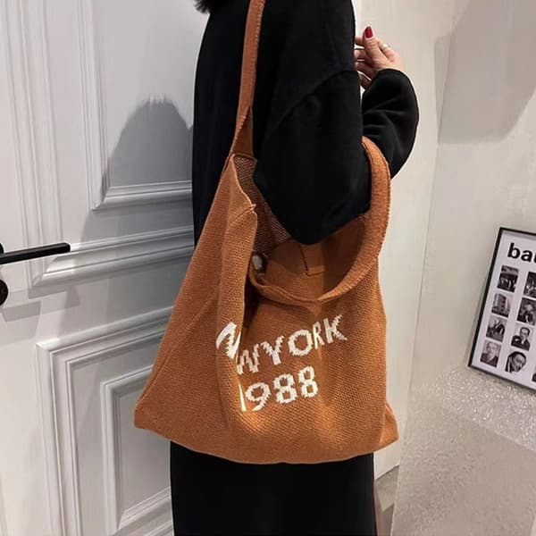Tygväskor Axelväska BEIGE - high quality beige
