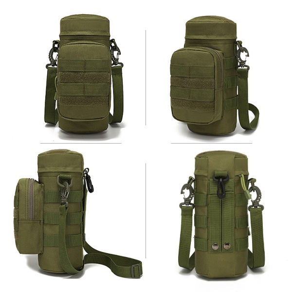 Sport Utomhus vattenflaskväska Resa Vandring Vattenflaskväska - stock Army Green