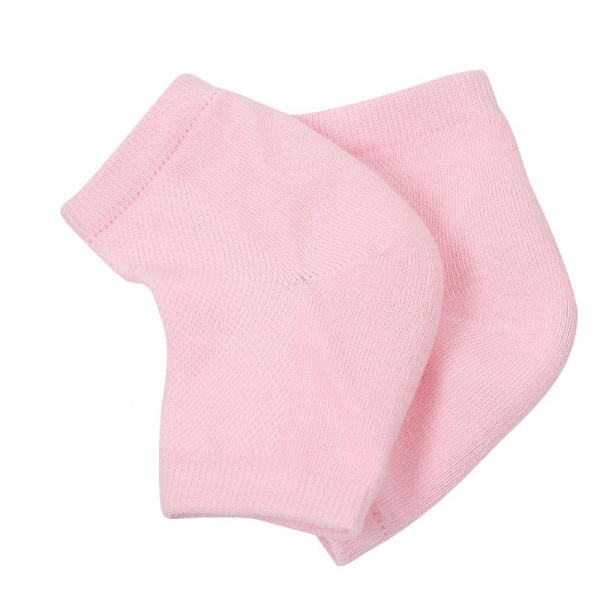 2 paria kosteuttavia kantapääsukkia Foot Spurs sukat PINK - varasto pink