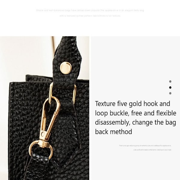 Bucket Bag Mobilväska SVART - on stock Black