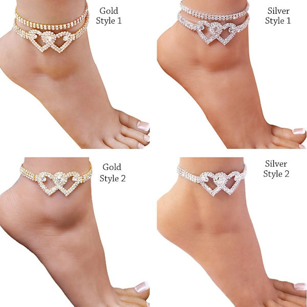 Nilkkaketju Bone rannekoru SILVER STYLE 2 - varastossa Silver Style 2-Style 2