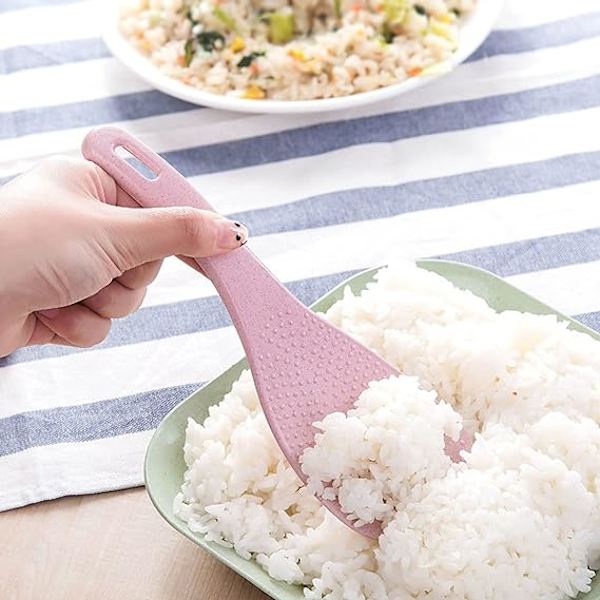 Skedar, Mode Risslev Långt skaft Soppa Sked Måltid Middag Skopor Kök Matlagning Bestick Hushållsartiklar (Färg: Beige) - spot sales