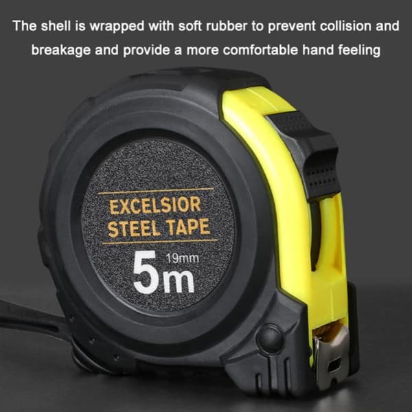 Stålmått Infällbar - high quality 5M 19MM