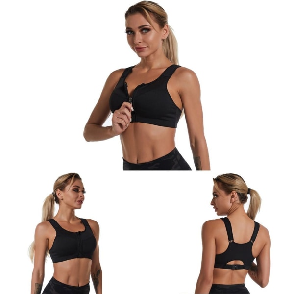 Dam Sport BH Underkläder SVART - spot försäljning black XL