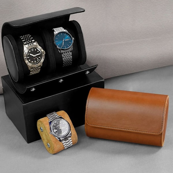 Display Box Case SVART 2 PLATSER - high quality black 2 Slots-2 Slots